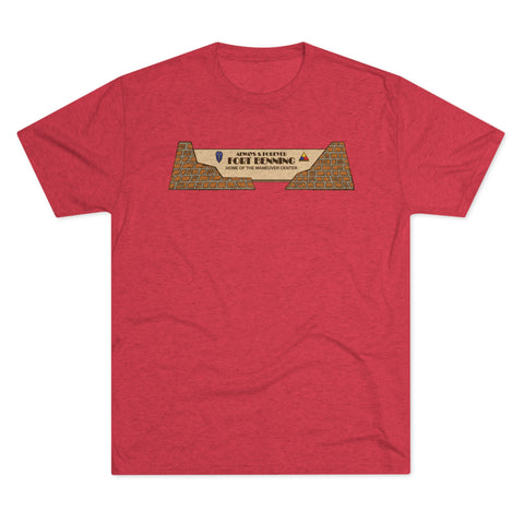 Fort Benning Forever Tri-Blend Tee