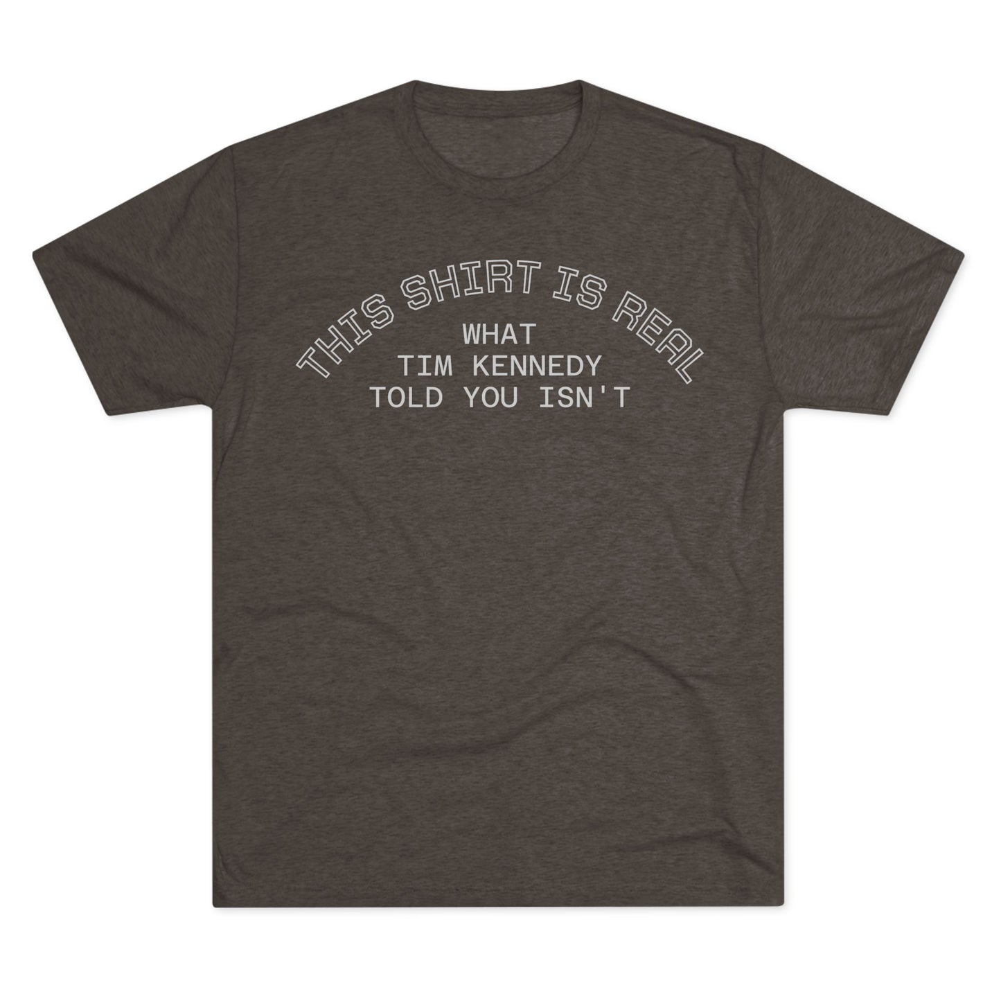The Real Shirt Tri-Blend Tee