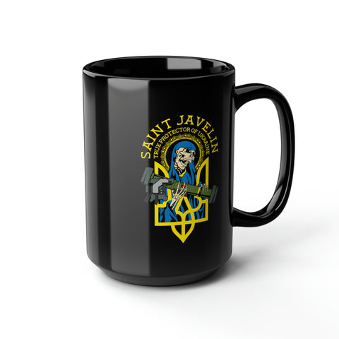 Ukraine Saint Javelin Mug, 15oz