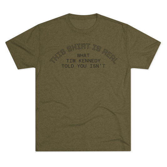 The Real Shirt Tri-Blend Tee