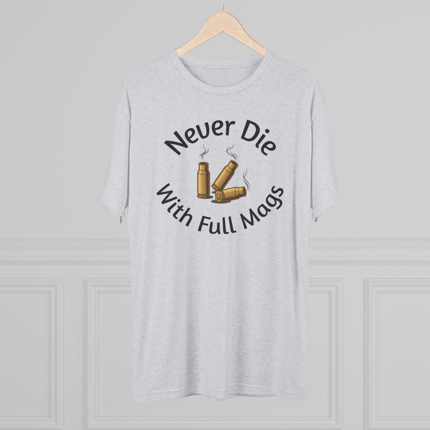 Never Die Full Tri-Blend Tee