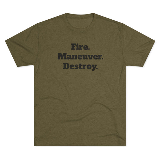 Fire & Maneuver Tri-Blend Tee