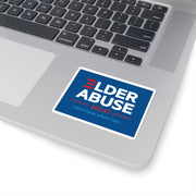 Elder Abuse Sticker (Blue)