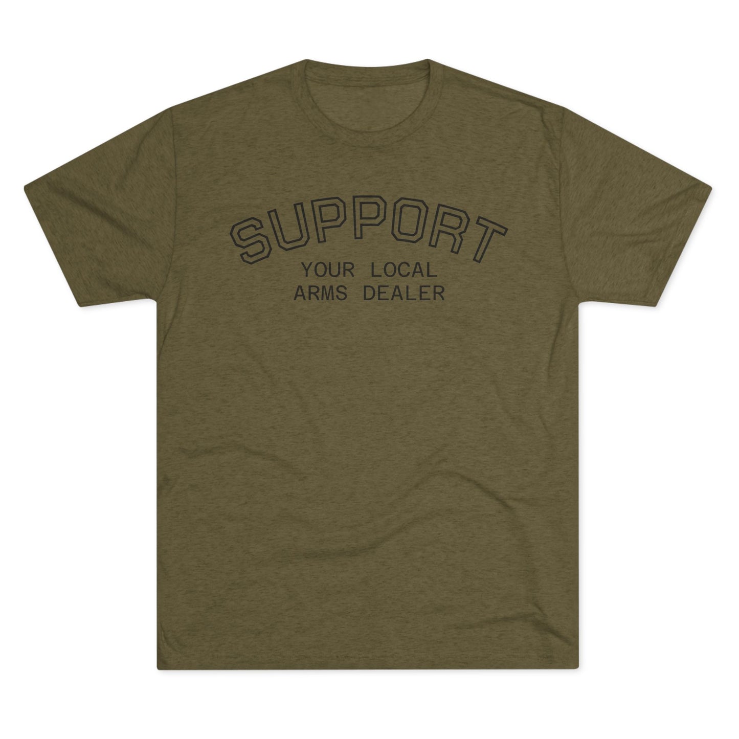 Support Local Arms Tri-Blend Tee