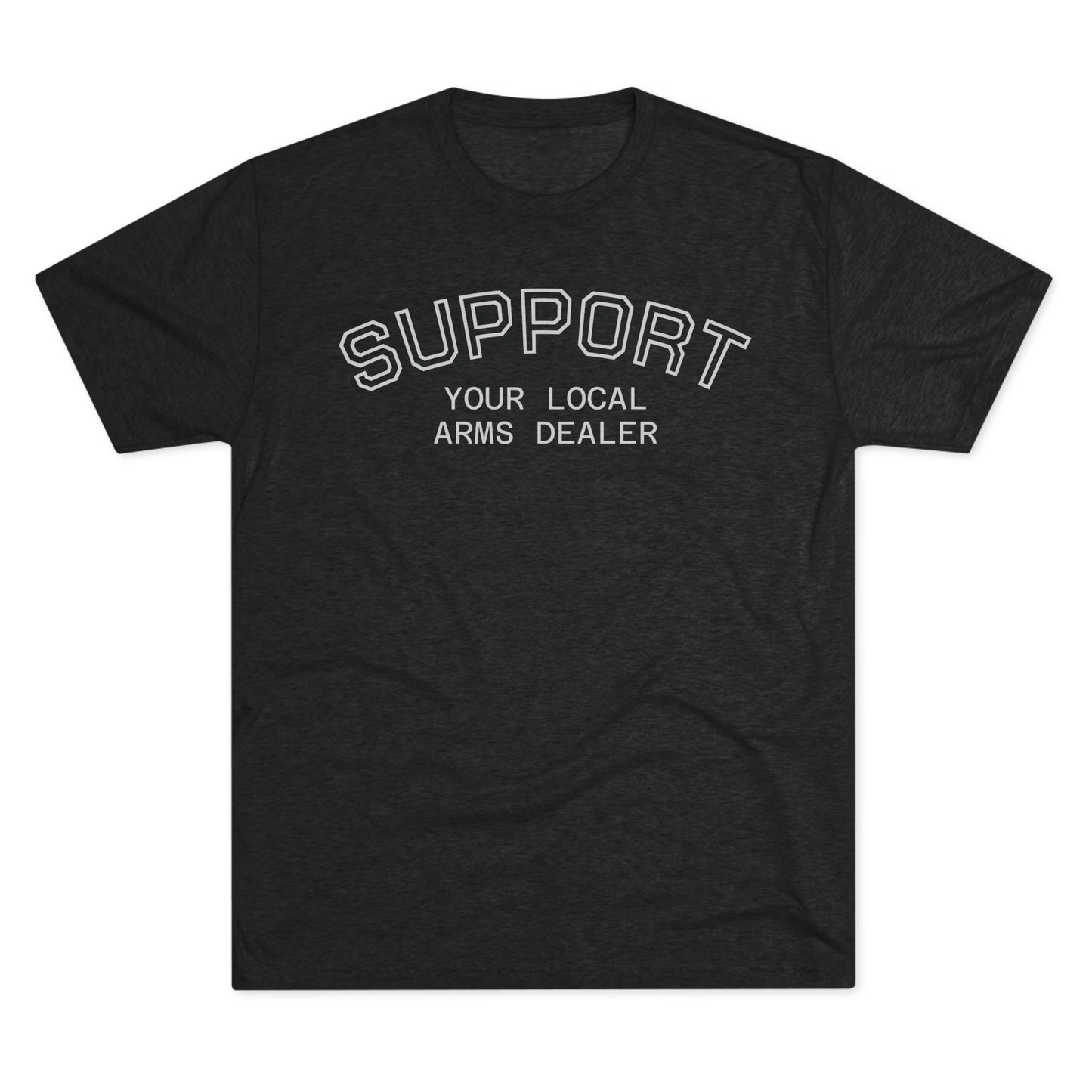 Support Local Arms Tri-Blend Tee
