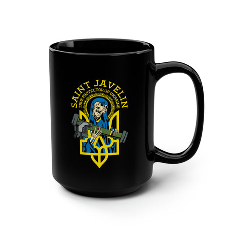 Ukraine Saint Javelin Mug, 15oz