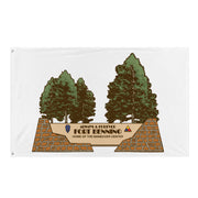 Fort Benning Forever Flag (White)