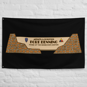 Fort Benning Forever Flag (Black)