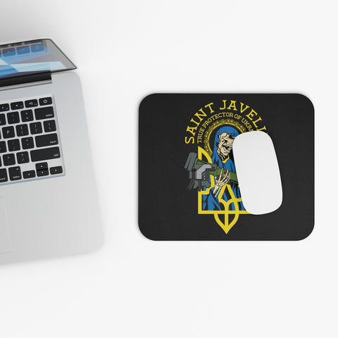 Ukraine Saint Javelin Mouse Pad