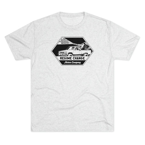 Regime Change Motor Co. Tri-Blend Tee (Black)