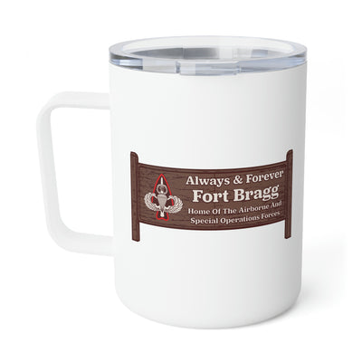 Fort Bragg Forever Insulated Mug, 10oz