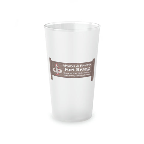 Fort Bragg Forever Pint Glass, 16oz