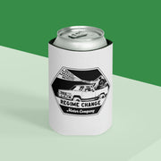 Regime Change Motor Co. Can Coozie (White)