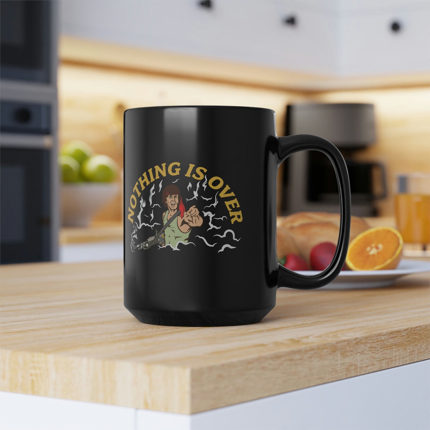 Nothing Is Over Mug, 15oz