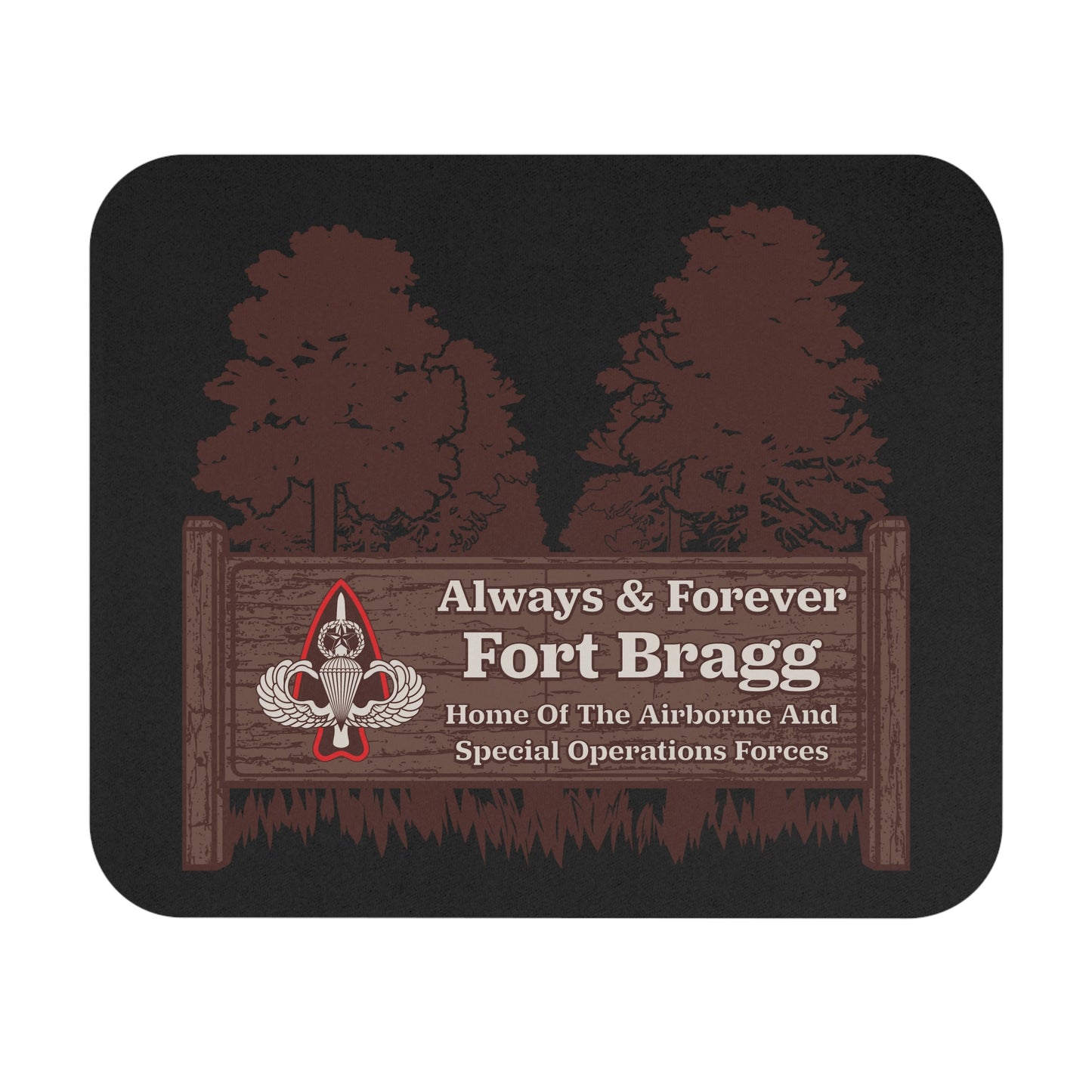 Fort Bragg Forever Mouse Pad