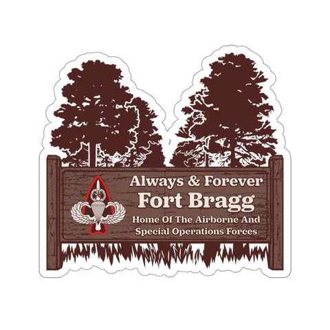 Fort Bragg Forever Sticker