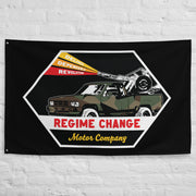 Regime Change Motor Co. Flag