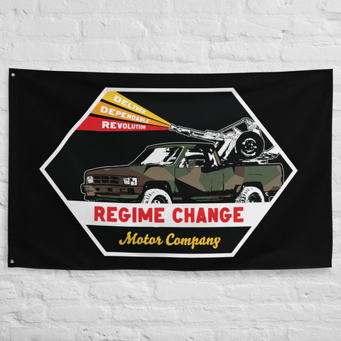 Regime Change Motor Co. Flag