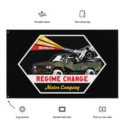 Regime Change Motor Co. Flag