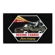 Regime Change Motor Co. Flag