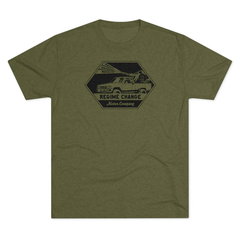 Regime Change Motor Co. Tri-Blend Tee (Black)